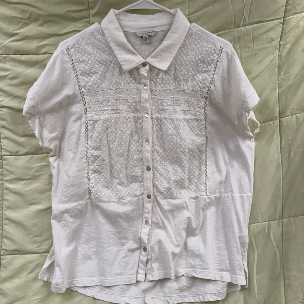 Lucky Brand White Blouse